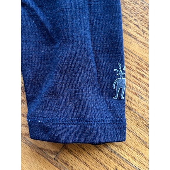 Smartwool Blue Gray Long Sleeve Wool Pullover Sweater Top  Mens Size Medium - Picture 5 of 9